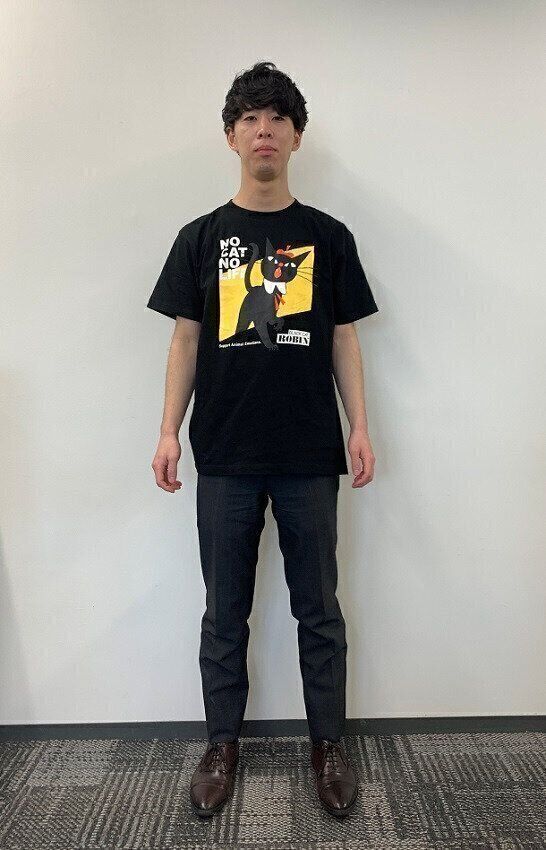 178cm男性スタッフ着用画像