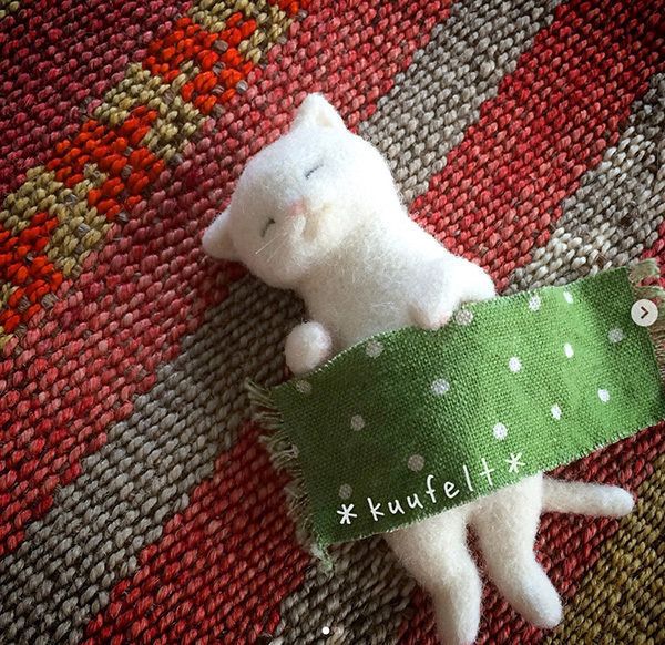 羊毛フェルトニャンコ