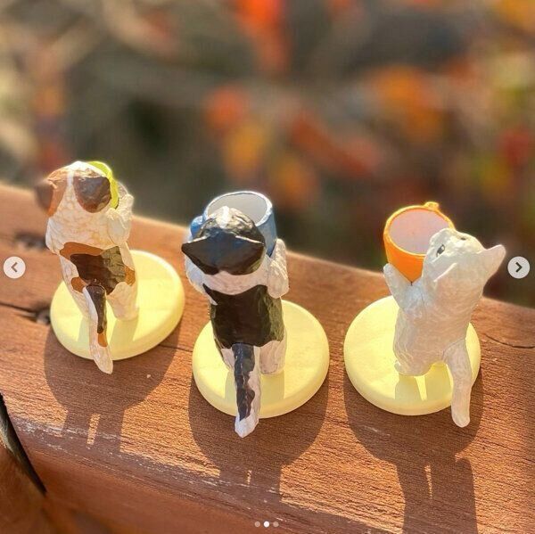 カプセルトイ「花房さくらのくださいの像」