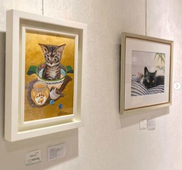 勝間としをさんの絵画