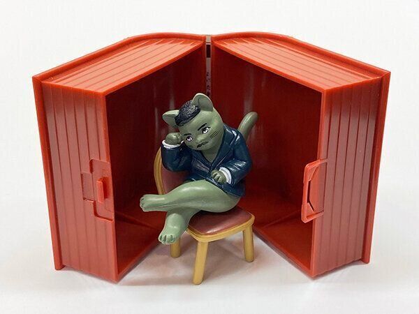 カプセルトイ「文豪猫」