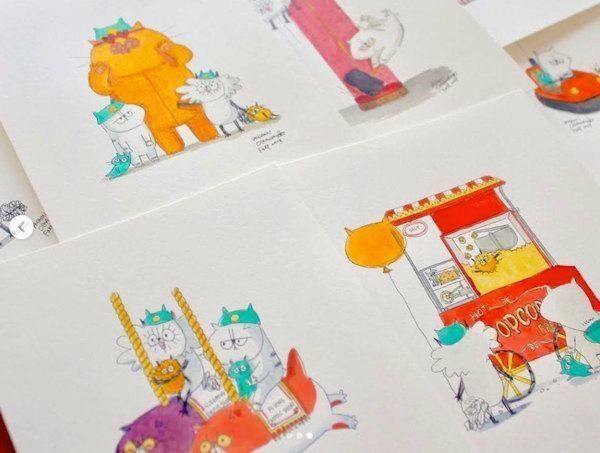 「Godiva the Kitten」のイラスト