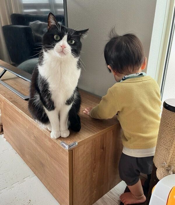 ロロくんと息子さん