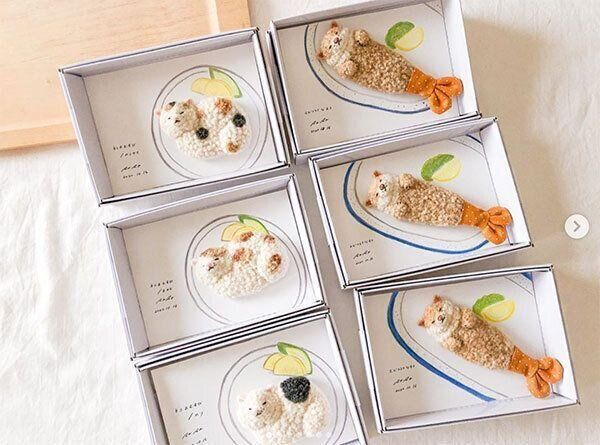 ROROさんの羊毛フェルト作品