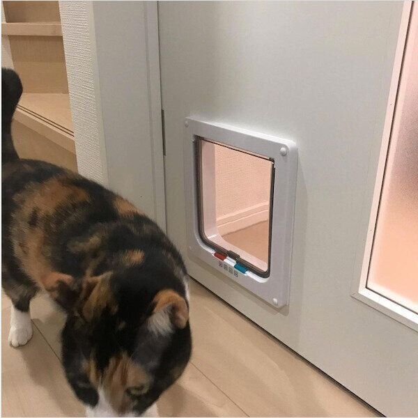 猫のペットドア