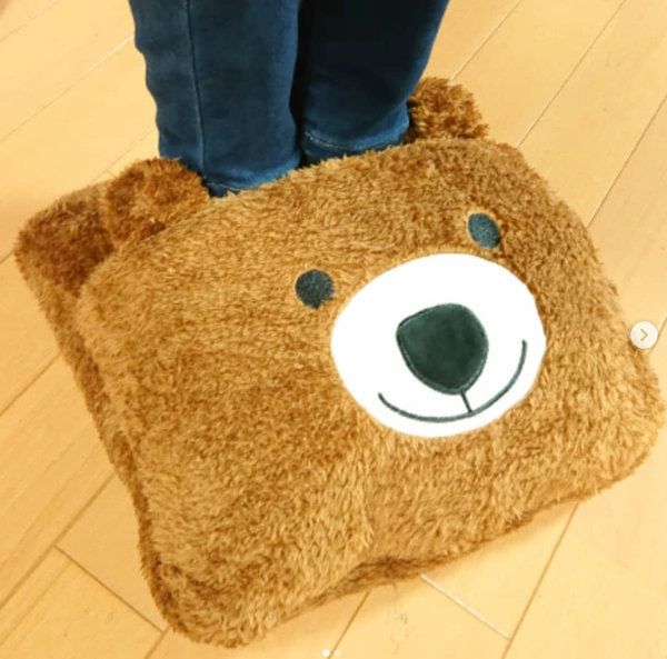 ダイソーのフットウォーマー