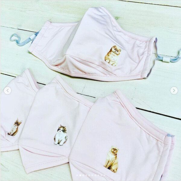 『EMARAKU-DOG』の立体マスク