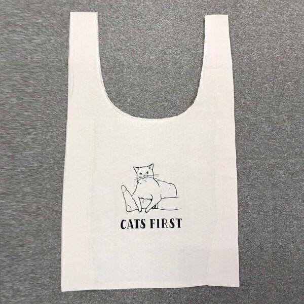 大きなコットンマルシェバッグ