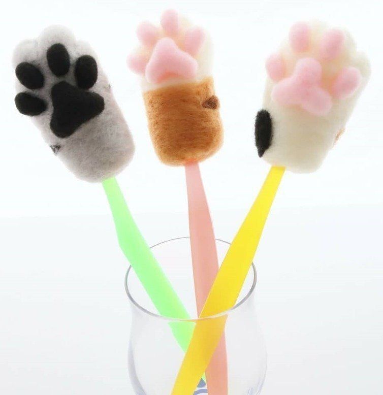 かわいい肉球スポンジ