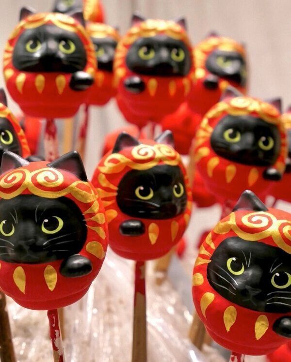 だるま屋 るもんの「猫だるま」