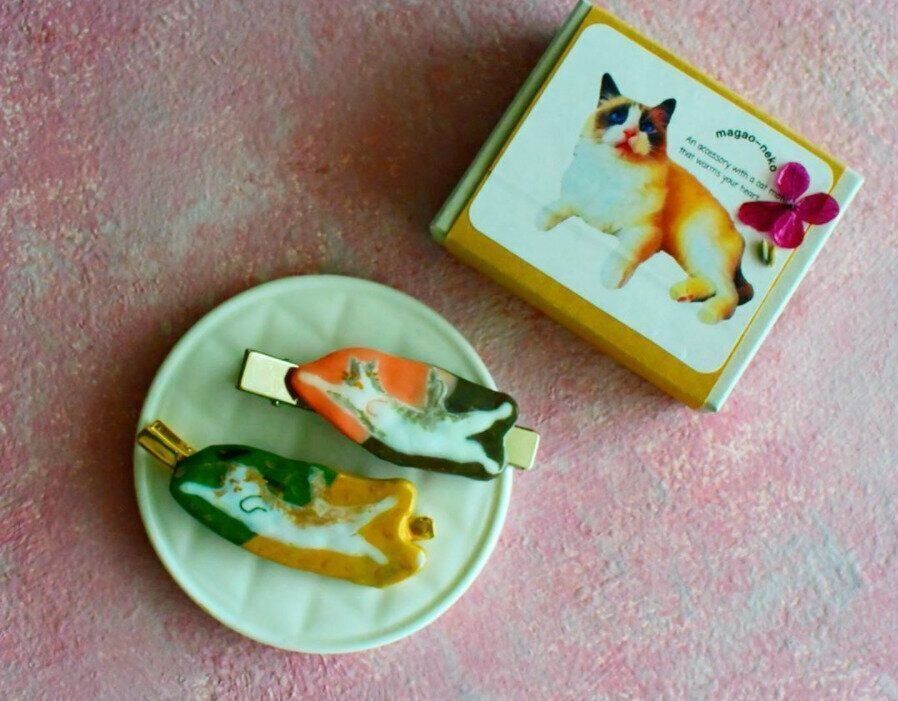 MAGAO-NEKO22'S GALLERY／猫ヘアクリップ