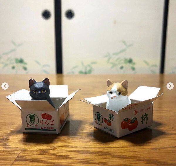 カプセルトイ「まちぼうけ猫2」