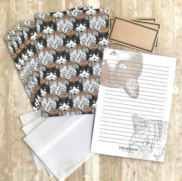 「nemunoki paper item」の猫モチーフ雑貨