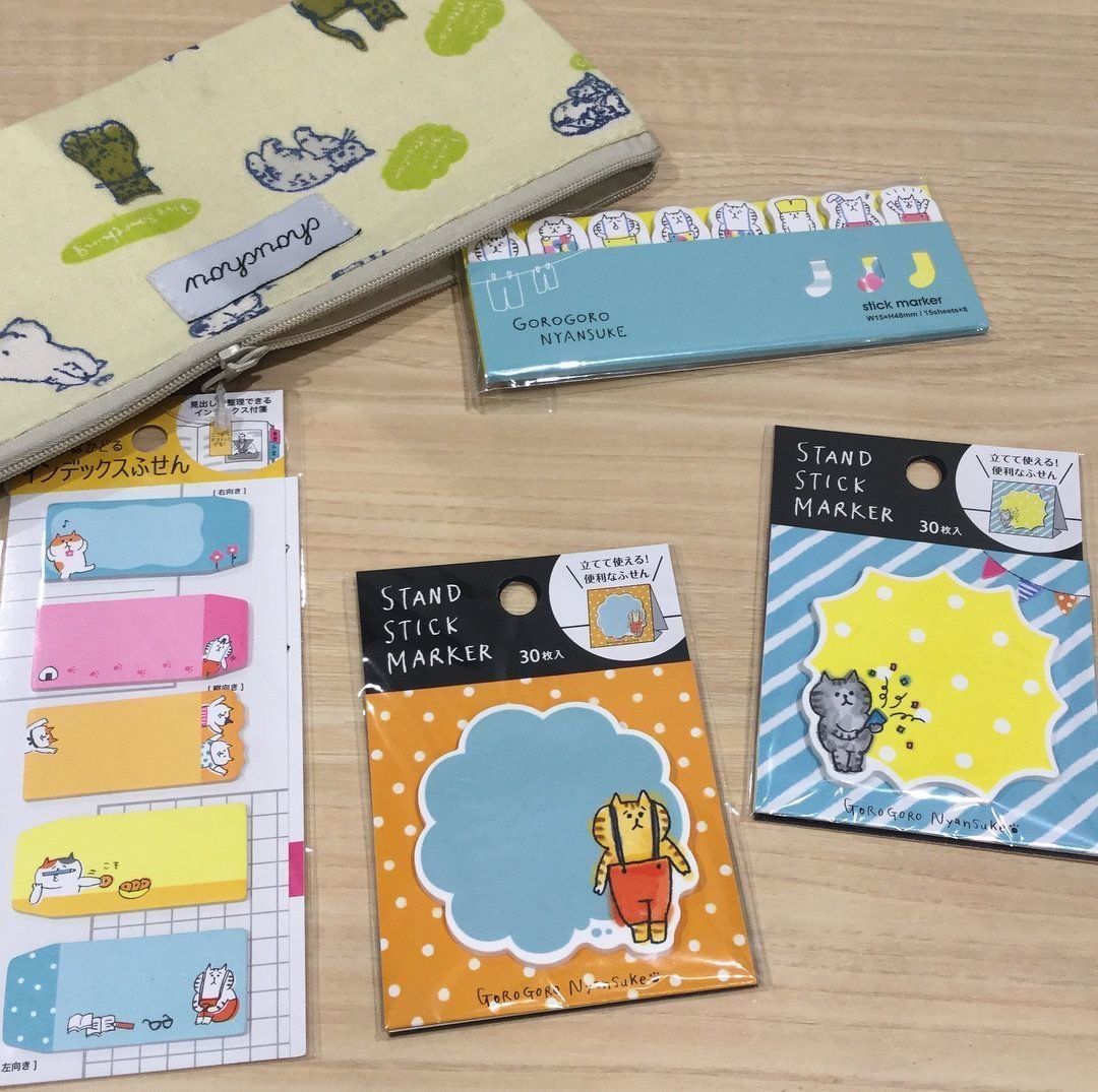 インデックスタイプ付箋&スタンド付き付箋