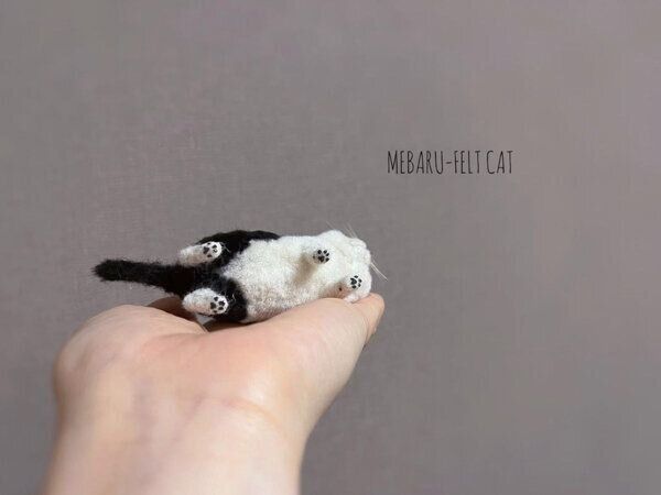 MEBARUさんの羊毛フェルト作品