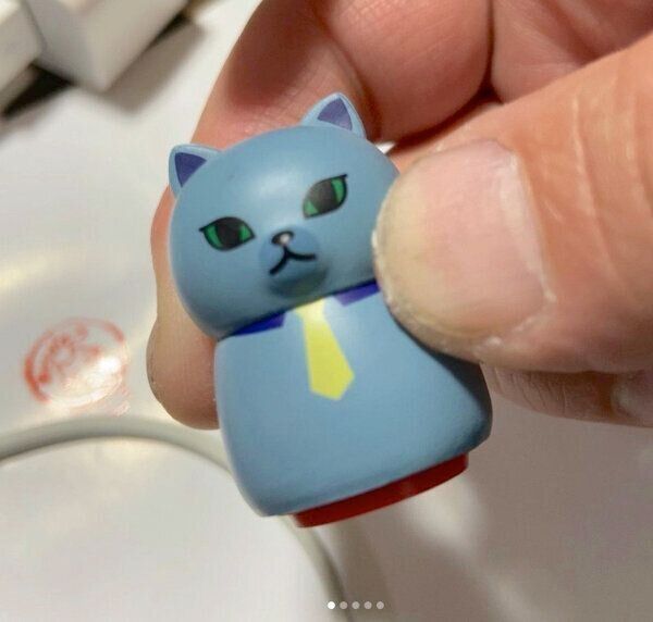 カプセルトイ「ねこのはんこ」