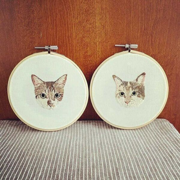 野良繍/noranuiさんの刺繍作品