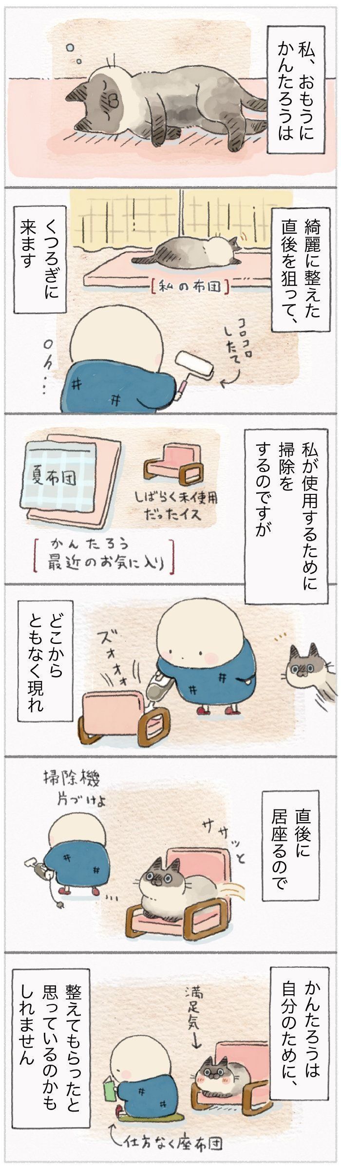 「ねこ連れ草」75話め
