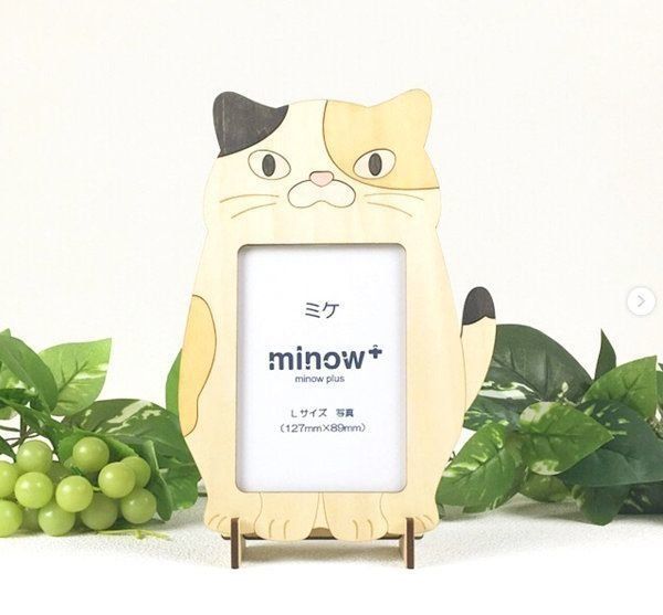 猫モチーフの木製インテリア作品