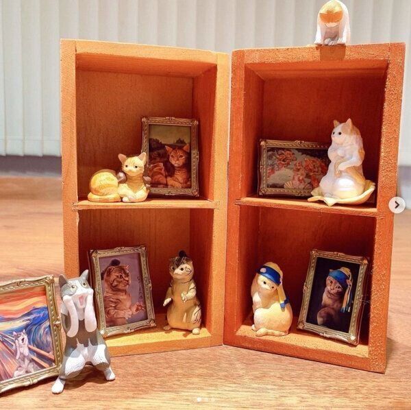 カプセルトイ「にゃんこミュージアム」