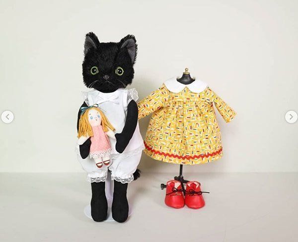 猫のぬいぐるみ