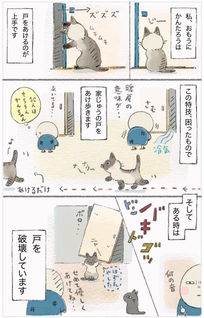 「ねこ連れ草】10話め