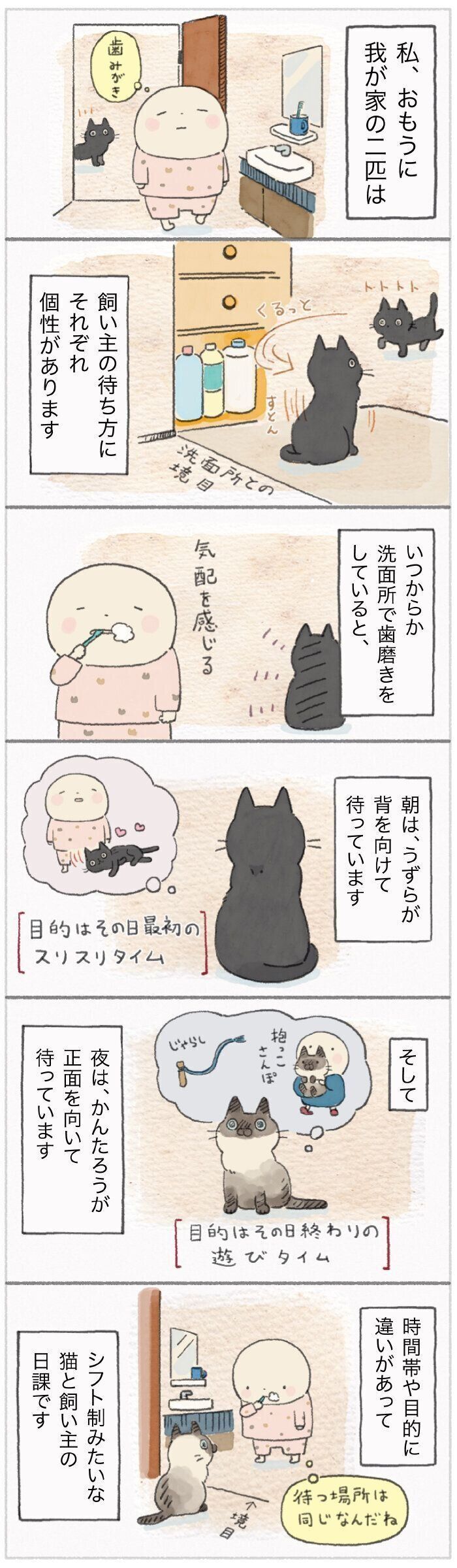 「ねこ連れ草」128話め