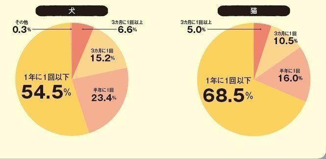 画像／「ねこのきもち」2018年３月号『イマドキ猫の健康事情』（再現）