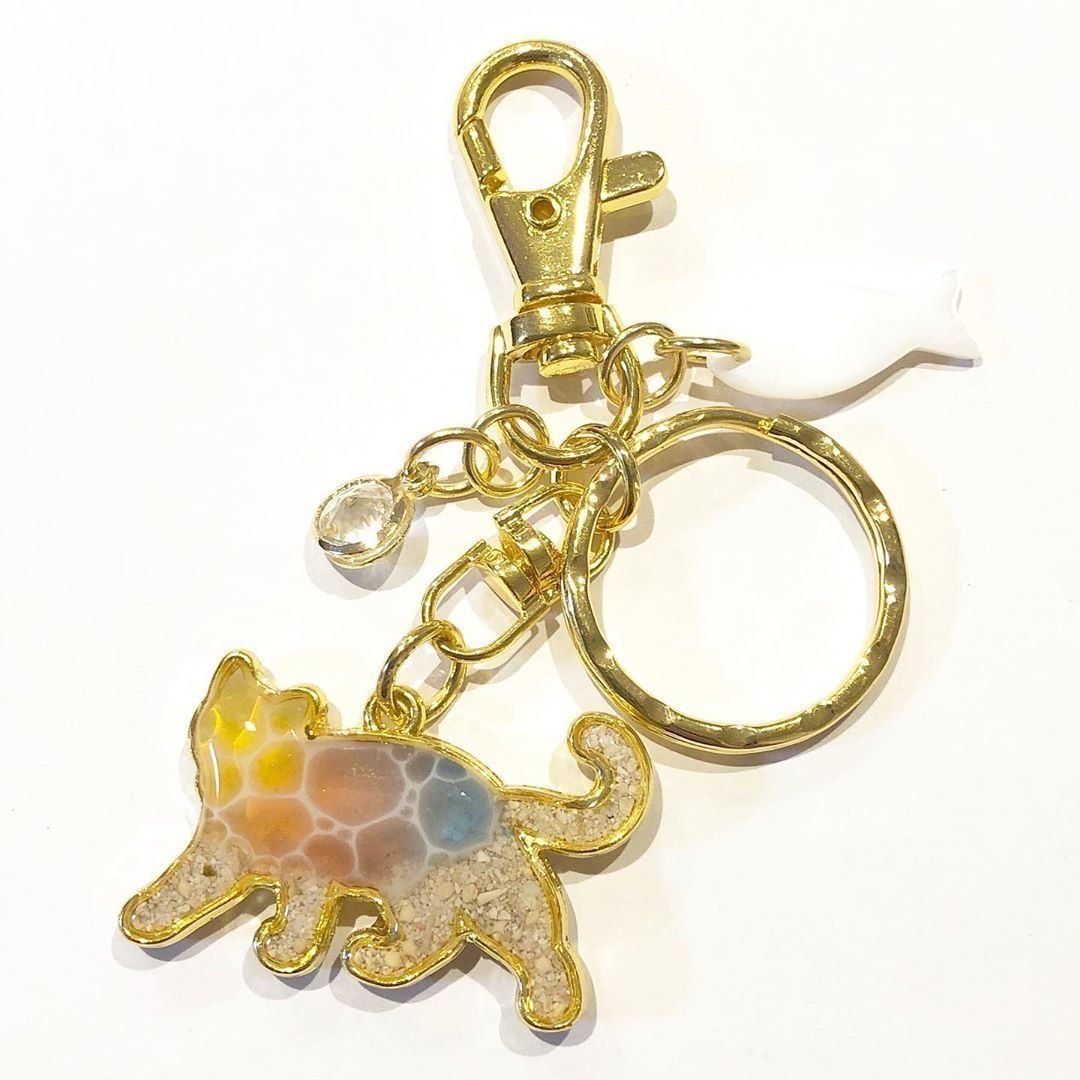 レジン猫チャーム