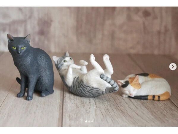 カプセルトイ「AIP 森口修の猫 フィギュアマスコット２～新色～」