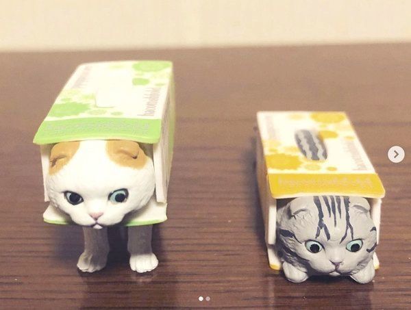 カプセルトイ「ハコティッシュフォールド3」