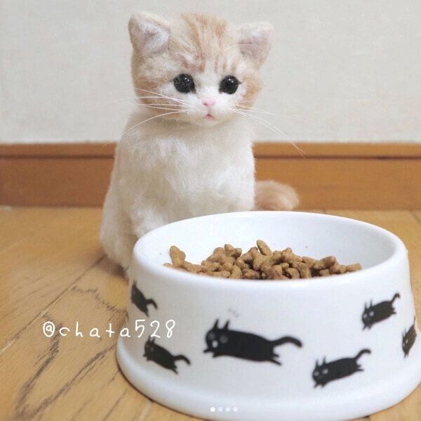 cha-taさんの羊毛フェルト作品