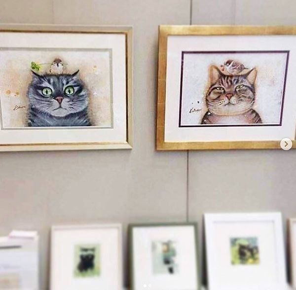 勝間としをさんの絵画