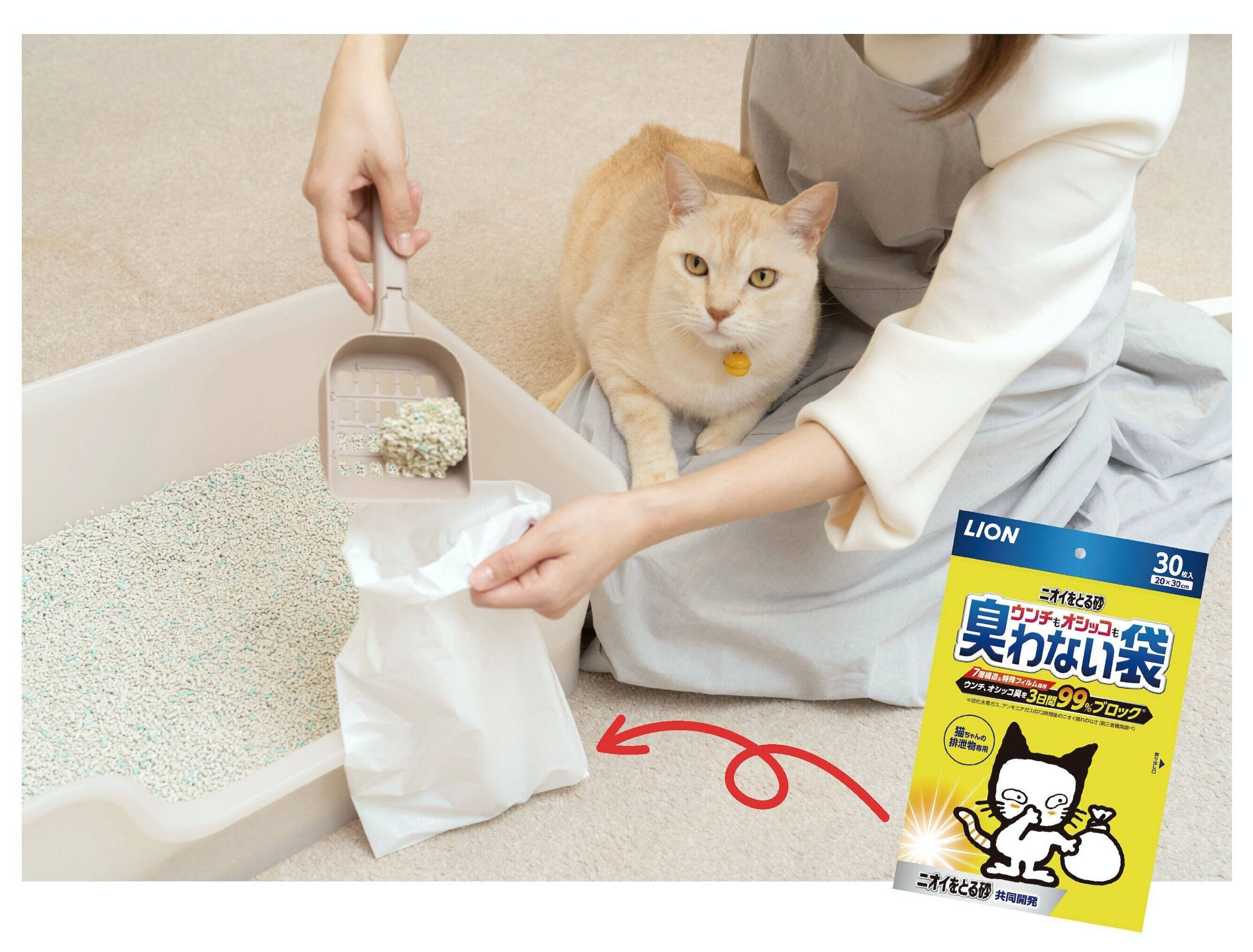 Pr ウンチもオシッコも 臭わない袋 でトイレ環境が変わる ねこのきもちweb Magazine Pr ウンチもオシッコも 臭わない袋 でトイレ環境が変わる ねこのきもちweb Magazine