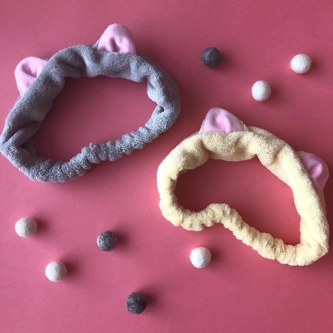 ふわふわ猫耳ヘアバンド