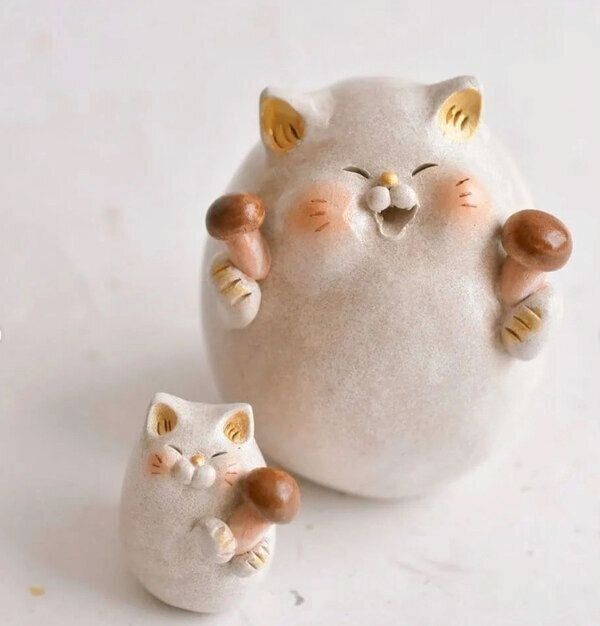 「にゃん家の団欒」の猫モチーフ作品