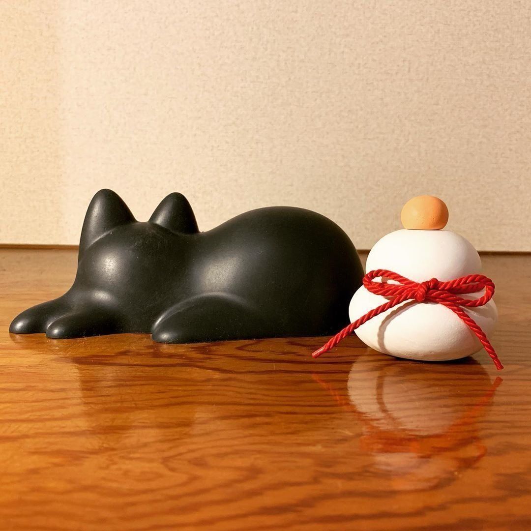 飾り物と一緒に