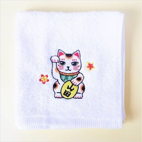 猫の刺繍小物「コイトネコ」の作品
