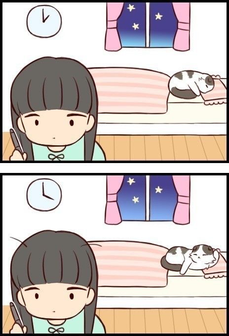 "もふもふ"に癒される4コマ漫画「もふもふスコたん」10話目