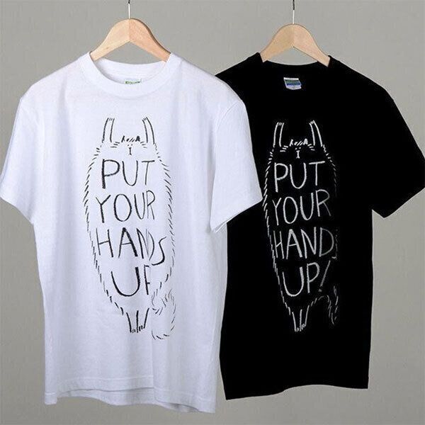 put your hands up! Tシャツ