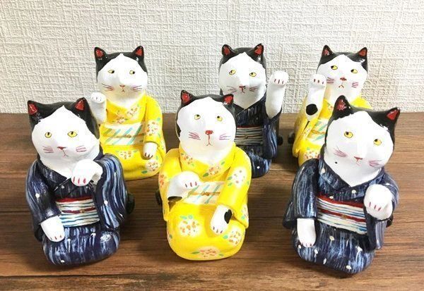猫人形作家・緑猫さんの猫人形作品