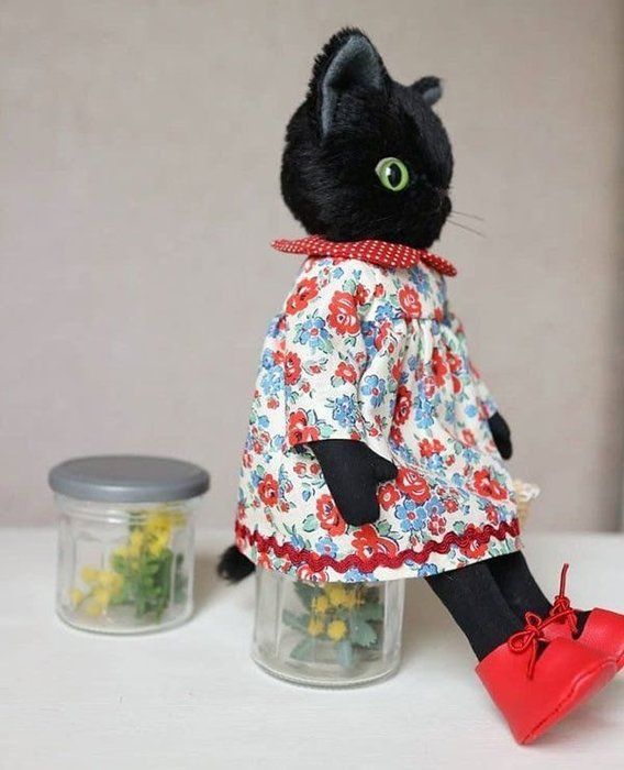 猫のぬいぐるみ
