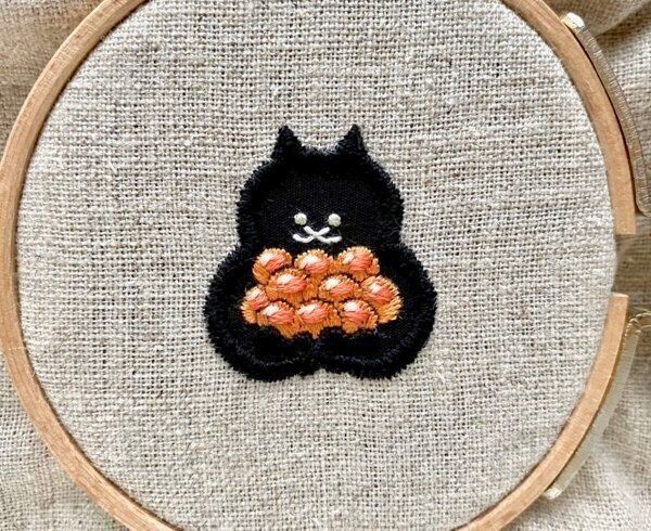 刺繍作家・SUIMINさんの刺繍作品