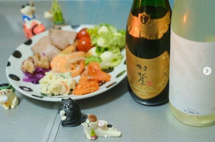 とっておきのお酒とコンコンブル