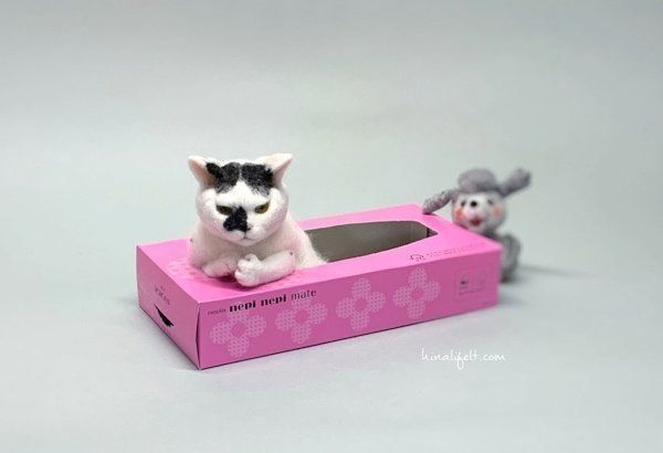 ヒナリさんの羊毛フェルト作品