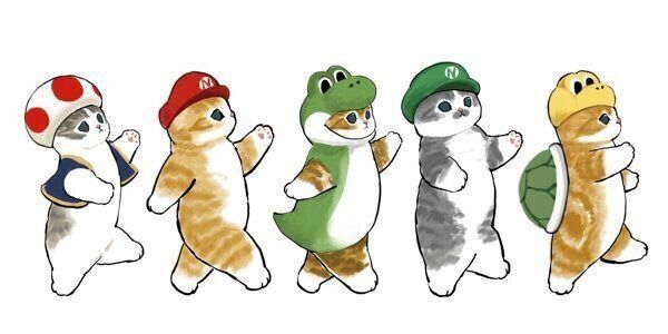ぢゅのさんの猫イラスト