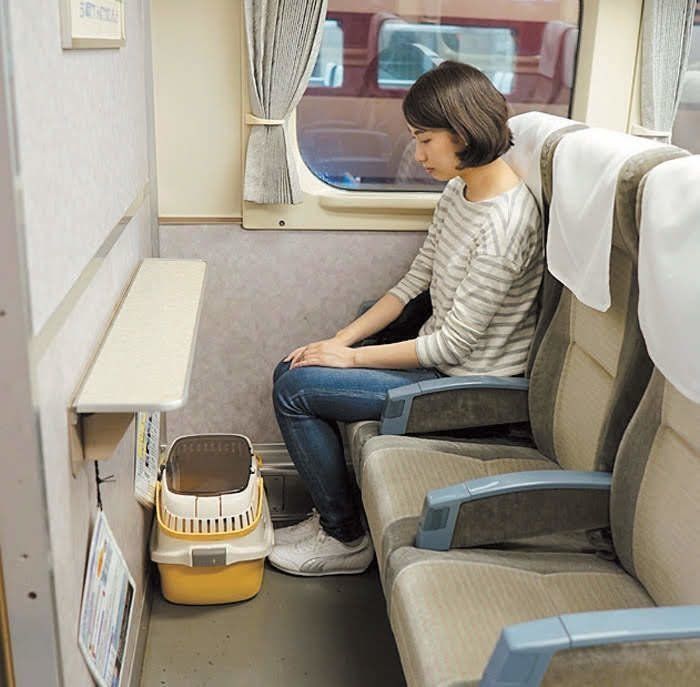 最前列の窓際の席がおすすめ