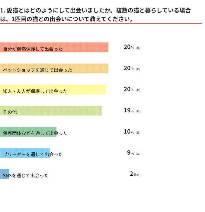 猫を飼い始めたきっかけは？