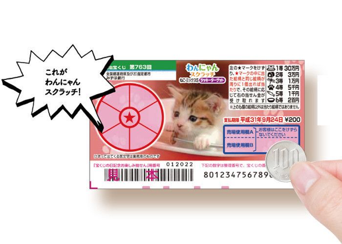【マンガ】「わんにゃんスクラッチ」を猫にあげてみた
