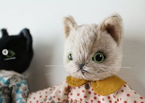 猫のぬいぐるみ